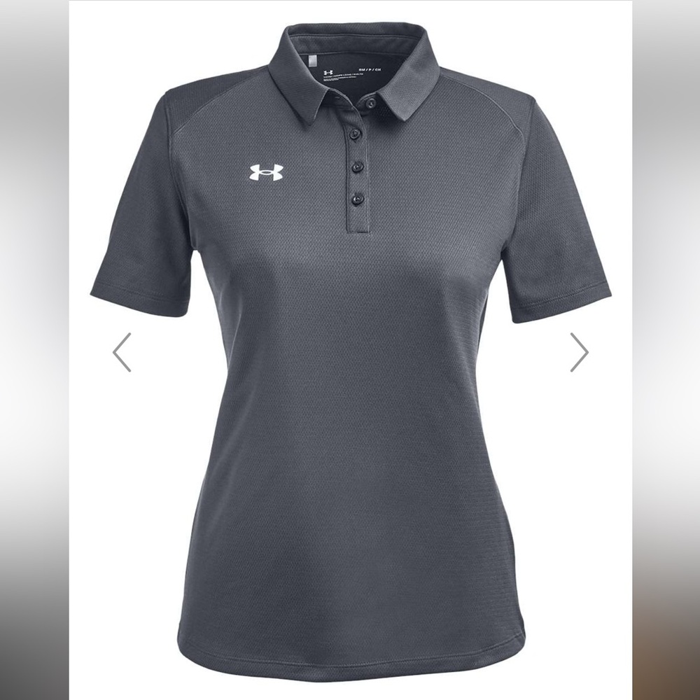 Under Armour Women’s Tech Polo - Gray - Large
